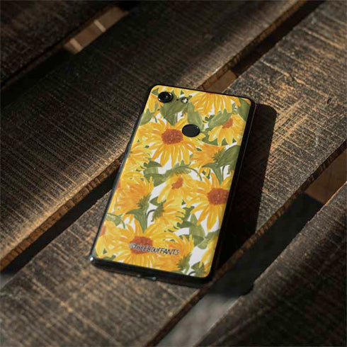 Bouffants and Broken Hearts Sunflowers Google Pixel 3 XL Skin